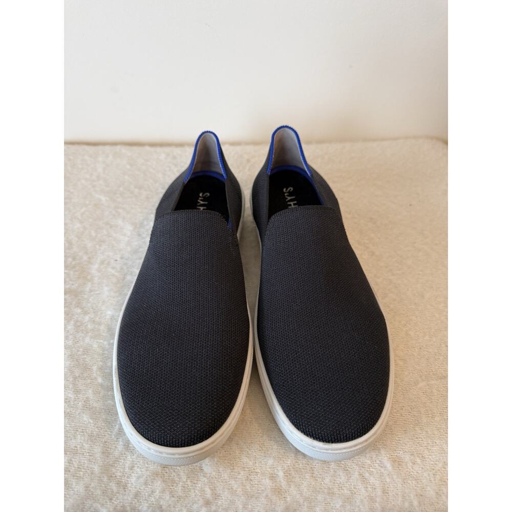 Rothys Original Slip-On Sneakers Black Size 9.5 Womens Flats Comfort